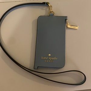 Kate Spade Blue Lanyard